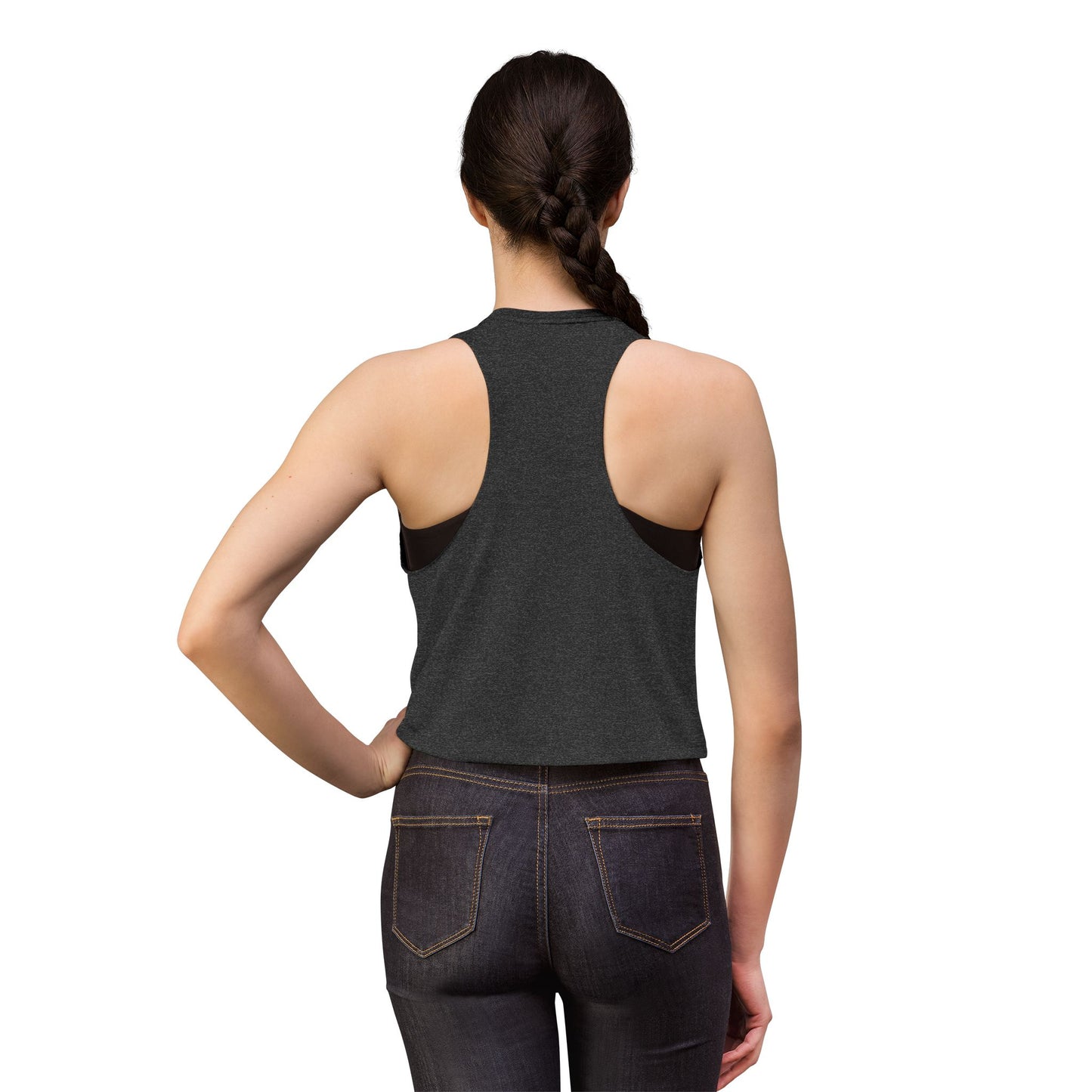 Dub Sutra Women's Crop Top — Yoga Buddha Mandala Tank