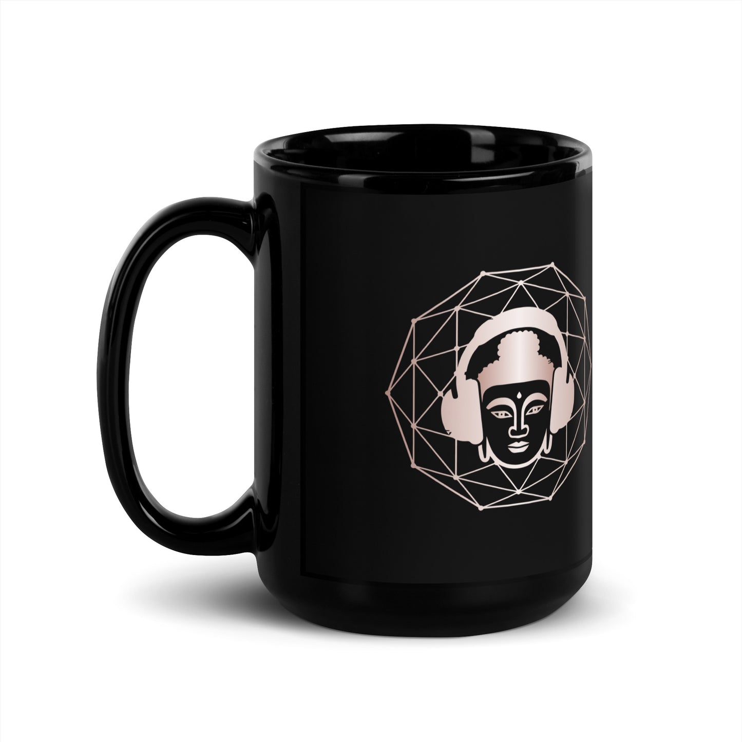 Black Glossy Mug